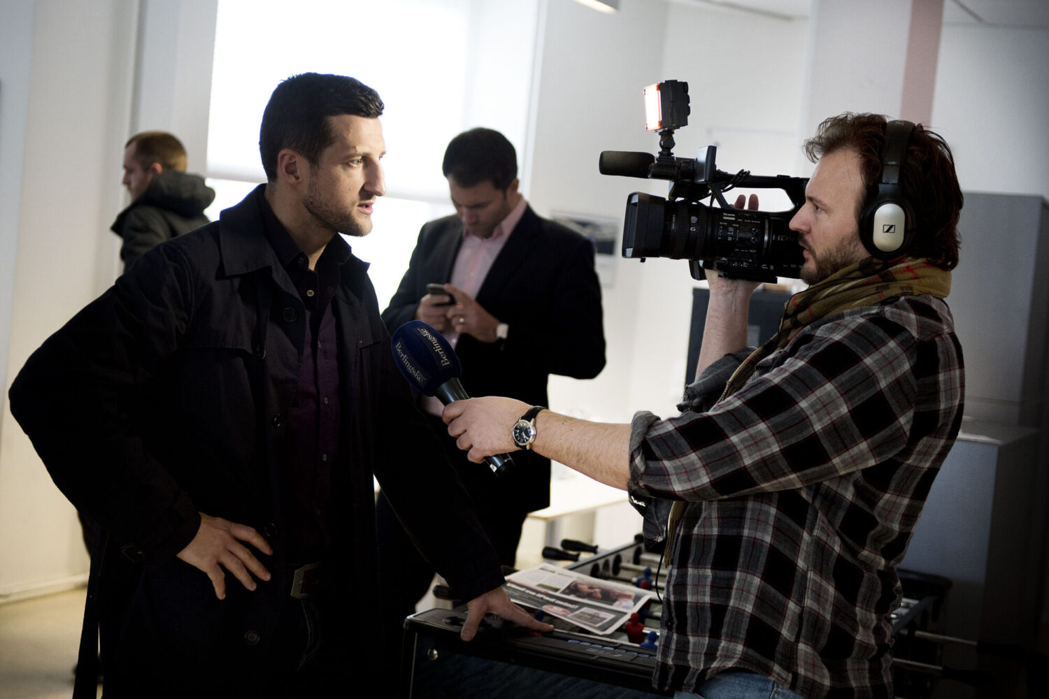 Carl Froch interviewet på Berlingske