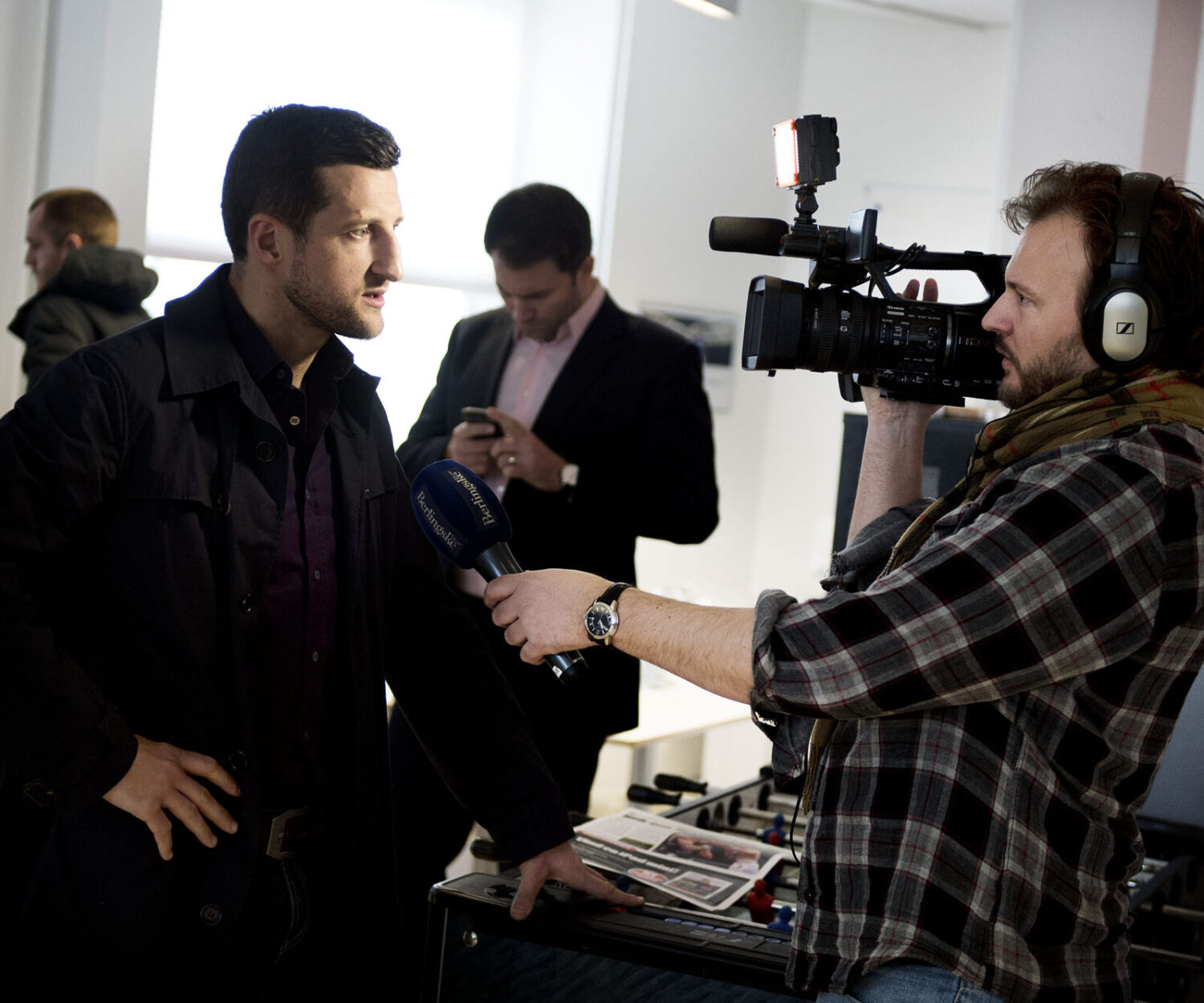 Carl Froch interviewet på Berlingske