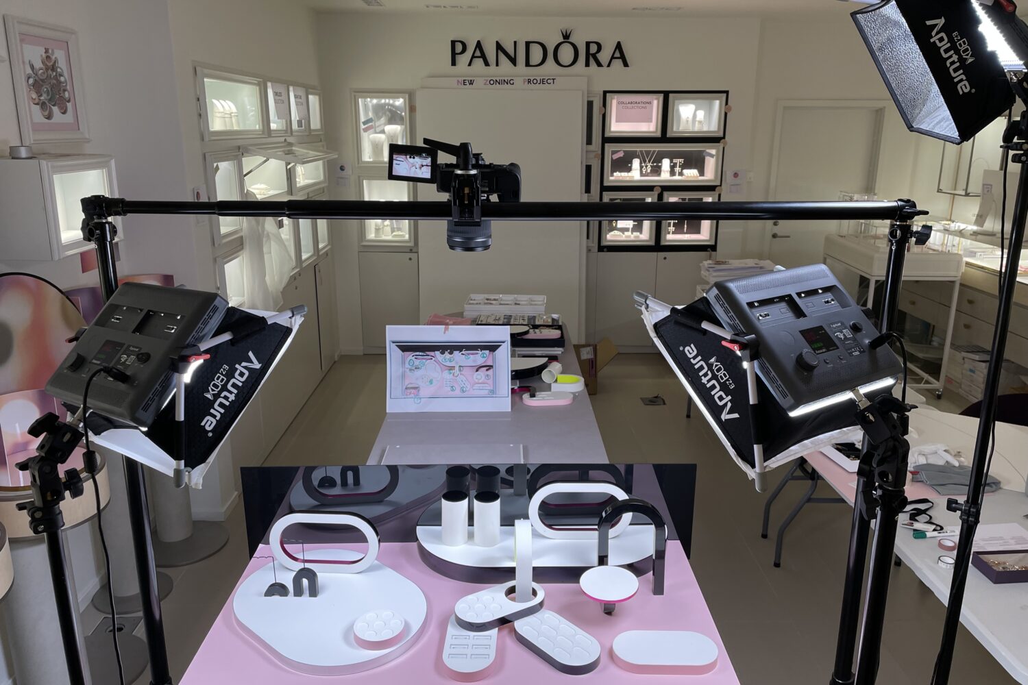 Videooptagelse hos Pandora