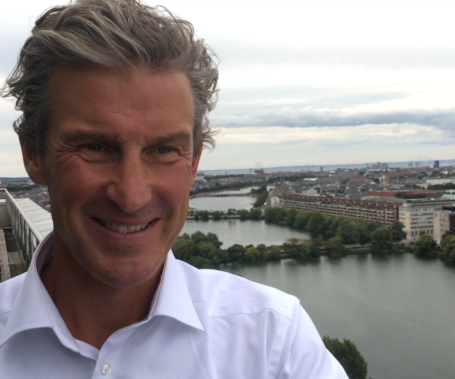 Billede fra video med Copenhagen Basketball